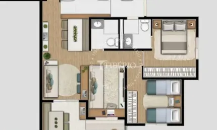 Lançamento apto à venda em são paulo-sp, santa teresinha: 3 quartos, 1 suíte, 2 salas, 2 banheiros, 2 vagas, 67,33m². aproveite!