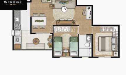 Lançamento apto à venda em São Paulo-SP, Santa Teresinha: 2 quartos, 2 salas, 1 banheiro, 1 vaga, 52,27m²! Venha conferir!