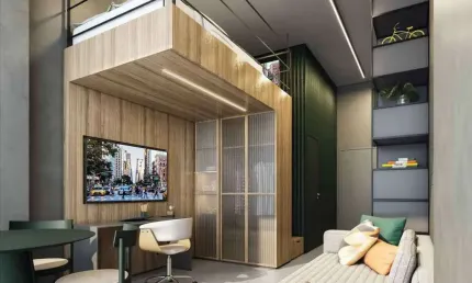 Apartamento com 1 quarto à venda na Alameda dos Arapanés, 195, Moema, São Paulo