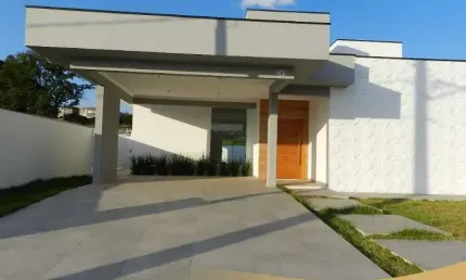 Linda casa no condomínio reserva bonsucesso para venda, são 3 dormitórios, sendo 3 suítes, uma delas com closet, roupeiro no corredor entre as suítes,