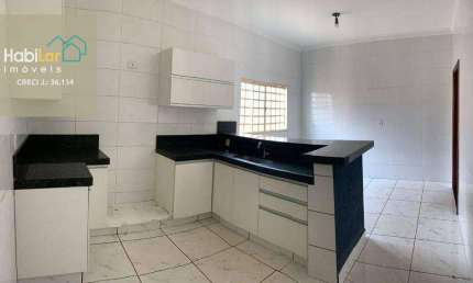 Casa com 3 dormitórios para alugar por R$ 1.490,00/mês - Parque das Amoras - São José do Rio Preto/SP