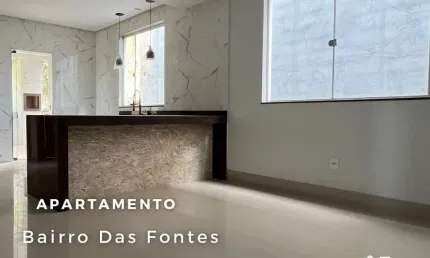 Apartamento com 2 quartos à venda na Rua Água Viva, 00, Fontes, Ipatinga