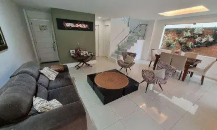 Casa em Condomínio para Venda em Rio de Janeiro, Recreio dos Bandeirantes, 4 dormitórios, 2 suítes, 3 banheiros, 2 vagas