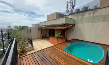 Cobertura para Locação em Rio de Janeiro, Recreio dos Bandeirantes, 3 dormitórios, 2 suítes, 3 banheiros