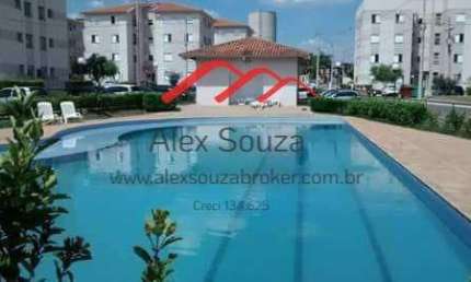 Apartamento para Venda em Sumaré, Jardim Santa Maria (Nova Veneza), 2 dormitórios, 1 banheiro, 1 vaga