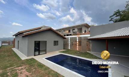 Casa nova à venda em Terra Preta apto para financiamento bancário