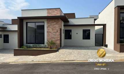 Lançamento de casas em condomínio estilo Village em Atibaia