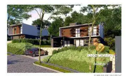 Casa moderna à venda em condomínio no centro de atibaia-sp