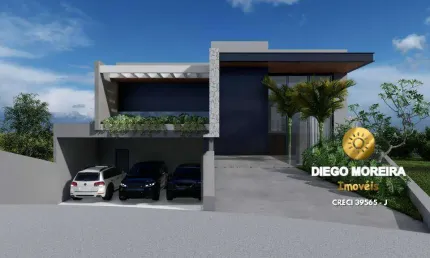 Casa em Atibaia no Condomínio Itaporã á venda com 5 suítes