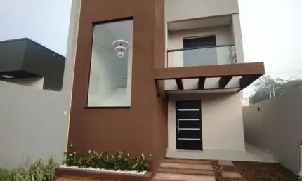 Sobrado à venda em loteamento de atibaia - com suíte master