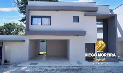 Casa à venda e para locação em condomínio fechado – 3 suítes, área gourmet