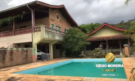 Chácara / sítio com 4 quartos à venda na Rua Sete, Jardim Estância Brasil, Atibaia