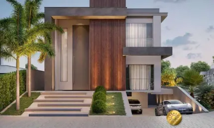 Lançamento de casa moderna em Residencial Villa Solaia em Alphaville