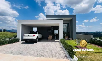 Casa térrea de alto padrão no condomínio elementum!