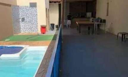 Área de Lazer para Venda em Ribeirão Preto, Residencial Léo Gomes de Moraes, 1 dormitório, 2 banheiros, 3 vagas