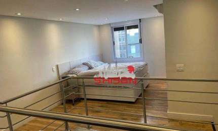 Apartamento Duplex com 1 dormitório à venda, 64 m² por R$ 1.090.000,00 - Cerqueira César - São Paulo/SP