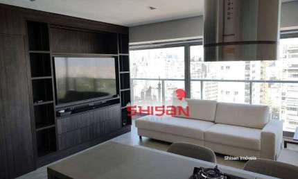 Apartamento com 1 dormitório à venda, 70 m² por R$ 2.350.000 - Jardim Paulistano - São Paulo/SP