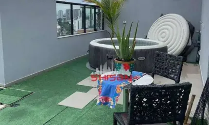 Cobertura com 3 dormitórios à venda, 200 m² por R$ 2.850.000 - Mirandópolis - São Paulo/SP