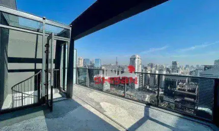 Cobertura com 1 dormitório à venda, 74 m² por R$ 2.250.000,00 - Vila Olímpia - São Paulo/SP