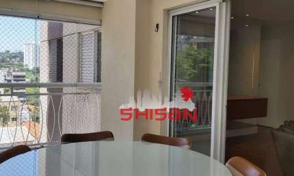 Apartamento com 3 dormitórios para alugar, 135 m² por R$ 14.717,57/mês - Perdizes - São Paulo/SP