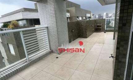 Penthouse com 2 dormitórios para alugar, 145 m² por R$ 10.403/mês - Jardim da Glória - São Paulo/SP