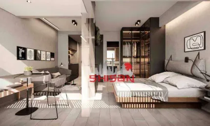 Apartamento com 1 dormitório à venda, 24 m² por R$ 350.000,00 - Bela Vista - São Paulo/SP