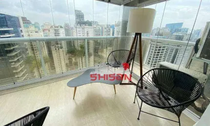 Apartamento com 1 dormitório, 80 m² - venda por R$ 2.650.000,00 ou aluguel por R$ 13.350,00/mês - Vila Olímpia - São Paulo/SP