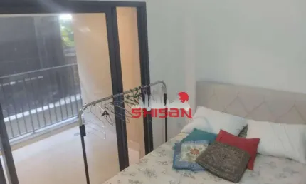 Apartamento com 1 dormitório para alugar, 28 m² por R$ 3.202,89/mês - Sumaré - São Paulo/SP