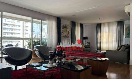 Apartamento com 4 dormitórios para alugar, 254 m² por R$ 43.900,00/mês - Paraíso - São Paulo/SP