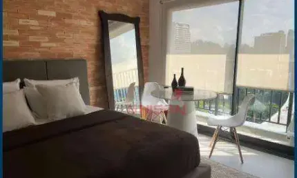 Apartamento com 1 dormitório para alugar, 25 m² por R$ 3.470,00/mês - Pinheiros - São Paulo/SP
