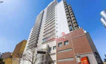 Apartamento com 1 dormitório para alugar, 48 m² por R$ 3.463,00/mês - República - São Paulo/SP