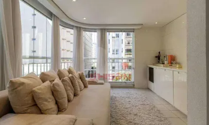 Apartamento com 2 dormitórios à venda, 90 m² por R$ 1.640.000,00 - Cerqueira César - São Paulo/SP