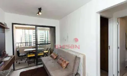 Apartamento em andar alto com 31m² próximo do metro eucaliptos e moema