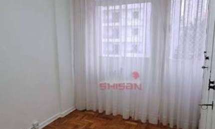 Apartamento com 1 dormitório para alugar, 50 m² por R$ 3.393,00/mês - Pinheiros - São Paulo/SP