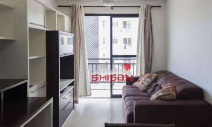 Apartamento com 1 dormitório, 41 m² - venda por R$ 695.000,00 ou aluguel por R$ 5.063,50/mês - Vila Olímpia - São Paulo/SP