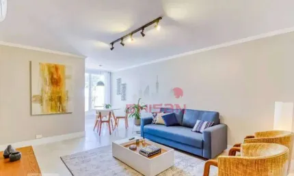 Apartamento mobiliado com 2 dormitórios para alugar, 52 m² Moema