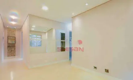 Apartamento reformado com 1 dormitório à venda, 51 m² -  aclimação