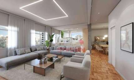 Apartamento com 3 dormitórios à venda, 230 m² por R$ 3.200.000 - Higienópolis - São Paulo/SP