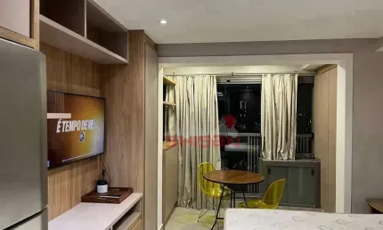 Excelente studio todo mobiliado próximo ao metro alto da boa vista