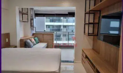 Apartamento com 1 dormitório para alugar, 30 m² por R$ 5.170,00/mês - Pinheiros - São Paulo/SP