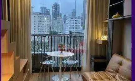 Apartamento com 1 dormitório para alugar, 35 m² por r$ 4.050,00/mês - pinheiros - são paulo/sp