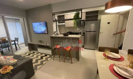 Apartamento mobiliado 64m² no paraíso, próximo ao  metrô e avenida paulista