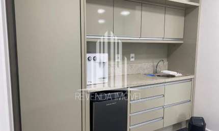 Aluguel Sala Comercial com 85 m2, no Capital Corporate com, ar e totalmente mobiliado