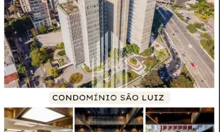 Conjunto comercial de 941m² para locação na Vila Nova Conceição, São Paulo-SP.