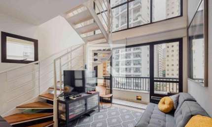 Apartamento à Venda - Jardim Paulista, 1 Quarto,  45 m2