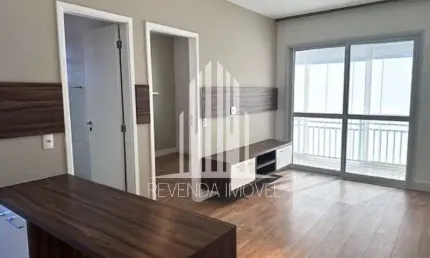 Aluguel de Apartamento Impecável no Brooklin Paulista, São Paulo - 1 Quarto, 1 Sala, 1 Banheiro, 1 Vaga de Garagem! Mobiliado