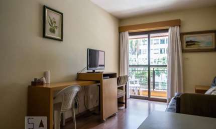 Apartamento à Venda - Jardim Paulista, 1 Quarto,  45 m2