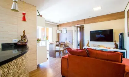 Apartamento à Venda - Jardim Bela Vista, 2 Quartos,  70 m2