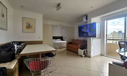 Alugo apartamento mobiliado 45m² 1 dormitório 1 vaga pinheiros são paulo -