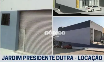 Galpão para alugar, 170 m² por R$ 4.090,00/mês - Jardim Presidente Dutra - Guarulhos/SP